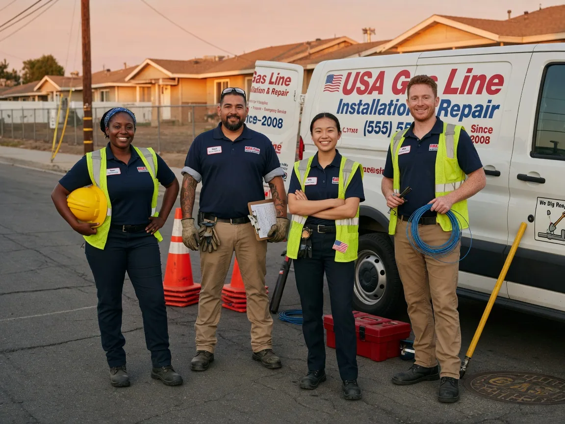 Gas Line Installation company in Mertzon, TX